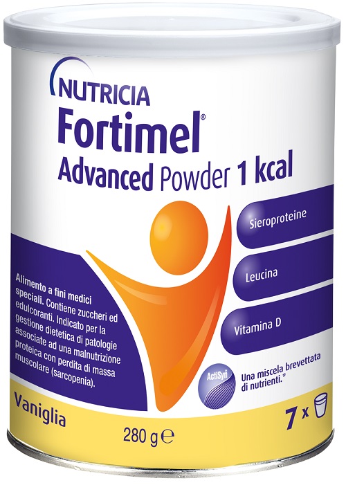 NUTRICIA FORTIMEL ADVANCED POWDER 1 KCAL VANIGLIA 280 G - goldeneffe.it