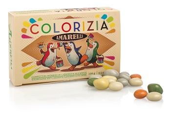 AMARELLI COLORIZIA CONFETTINI MORBIDI DI LIQUIRIZIA ALL'ANICE 100 G - goldeneffe.it