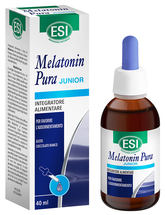 ESI MELATONIN PURA JUNIOR GOCCE 40 ML - goldeneffe.it