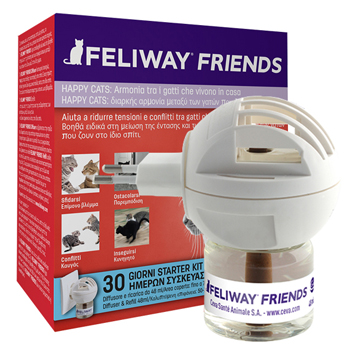 FELIWAY FRIENDS DIFFUSORE + RICARICA DA 48 ML - goldeneffe.it