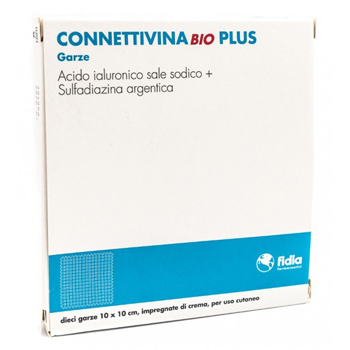 CONNETTIVINABIO PLUS GARZA 10 X 10 CM 10 PEZZI - goldeneffe.it