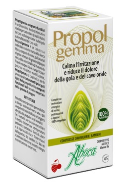 PROPOLGEMMA BAMBINI 45 COMPRESSE OROSOLUBILI 480 MG - goldeneffe.it