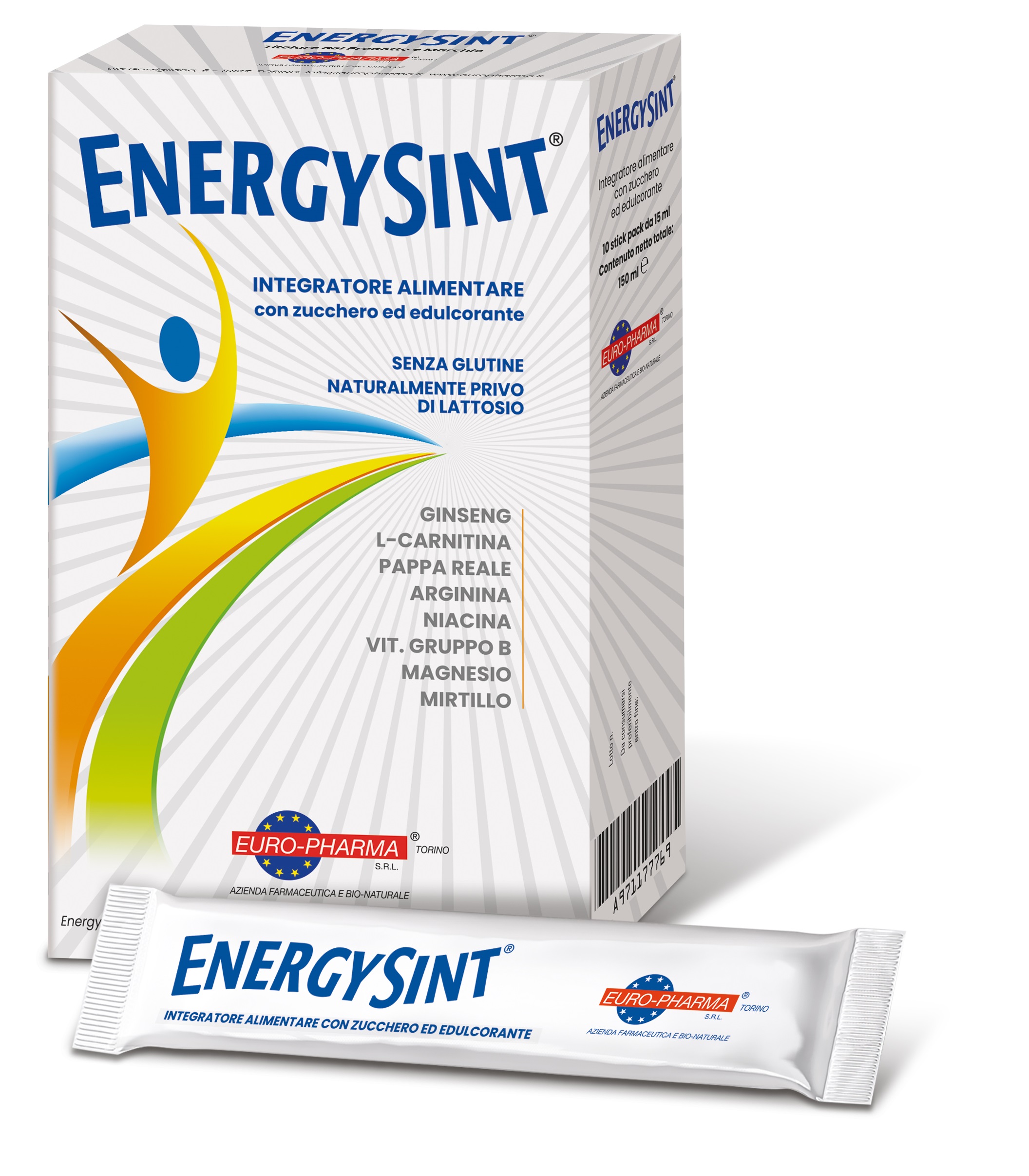 ENERGYSINT 10 STICK PACK DA 15 ML - goldeneffe.it
