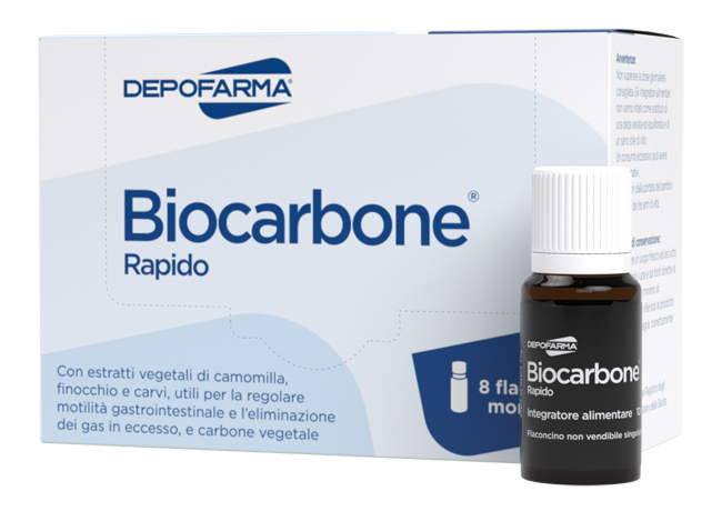 BIOCARBONE RAPIDO 8 FLACONCINI - goldeneffe.it