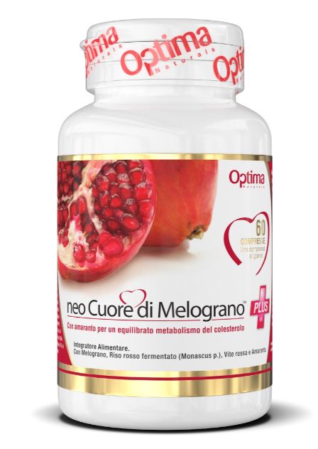 CUORE DI MELOGRANO NEO CUORE DI MELOGRANO PLUS 60 COMPRESSE 816 MG - goldeneffe.it