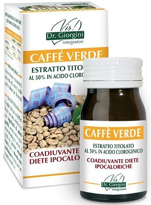 CAFFE' VERDE ESTRATTO TITOLATO 60 PASTIGLIE - goldeneffe.it