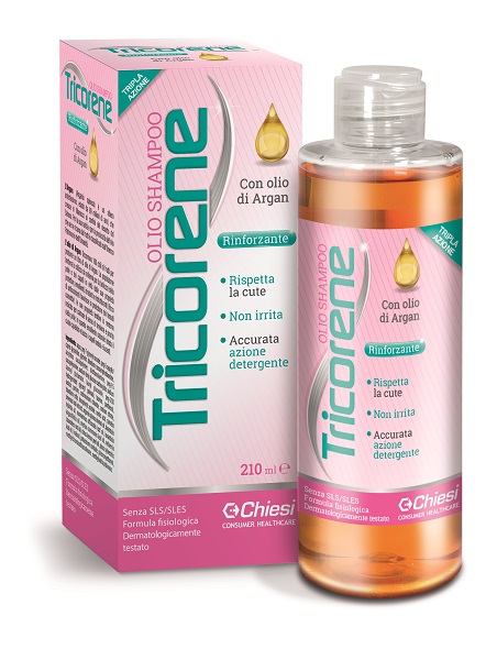 TRICORENE OLIO SHAMPOO RINFORZANTE 210 ML - goldeneffe.it
