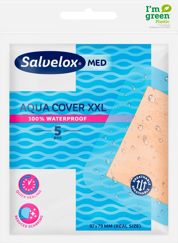CEROTTO SALVELOX MED AQUA COVER XXL 97X79MM 5 PEZZI - goldeneffe.it