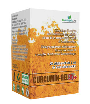 CURCUMIN GEL 95+ 20 BUSTINE DA 5 ML - goldeneffe.it