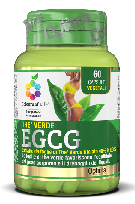 COLOURS OF LIFE THE VERDE EGCG 60 CAPSULE VEGETALI - goldeneffe.it