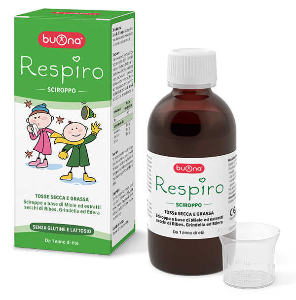 BUONA RESPIRO SCIROPPO 140 ML - goldeneffe.it