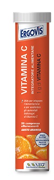 ERGOVIS VIT C 1000MG 20 COMPRESSE EFFERVESCENTI - goldeneffe.it