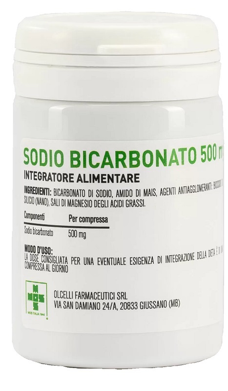 SODIO BICARBONATO 500 MG 100 COMPRESSE - goldeneffe.it