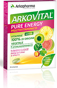 ARKOVITAL PURE ENERGY 30 COMPRESSE - goldeneffe.it