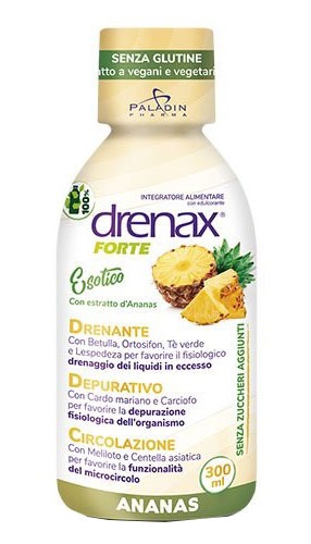 DRENAX FORTE ESOTICO CON ESTRATTO D'ANANAS 300 ML - goldeneffe.it