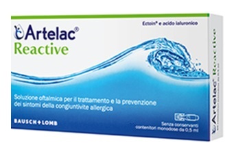 ARTELAC REACTIVE SOLUZIONE OFTALMICA MONODOSE 10 UNITA' DA 0,5 ML - goldeneffe.it