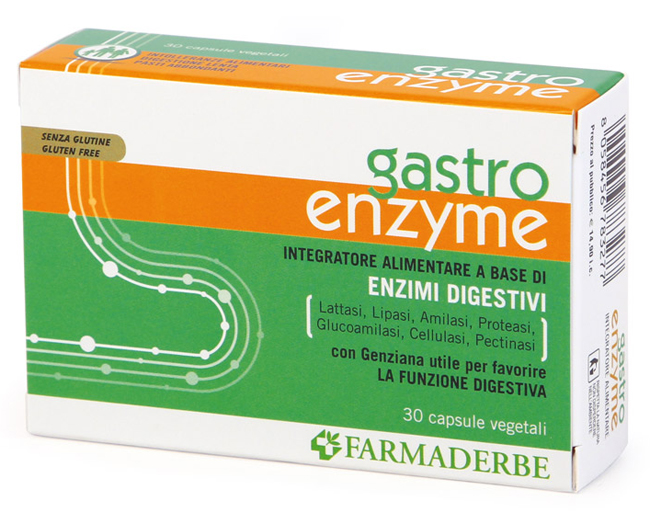 GASTRO ENZYME 30 CAPSULE VEGETALI - goldeneffe.it