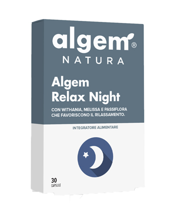ALGEM RELAX NIGHT 30 CAPSULE - goldeneffe.it