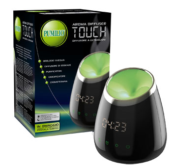 PUMILIO AROMA DIFFUSER TOUCH A ULTRASUONI - goldeneffe.it