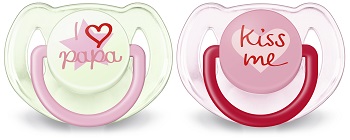 SUCCHIETTO LOVE 6-18 MESI FEMMINA 2 PEZZI - goldeneffe.it