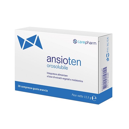 ANSIOTEN OROSOLUBILE 30 COMPRESSE - goldeneffe.it