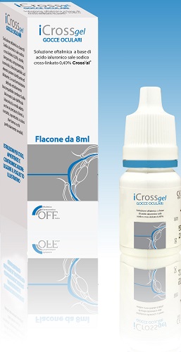 ICROSS GEL GOCCE OCULARI ACIDO IALURONICO CROSS-LINKATO 0,4% 8 ML - goldeneffe.it