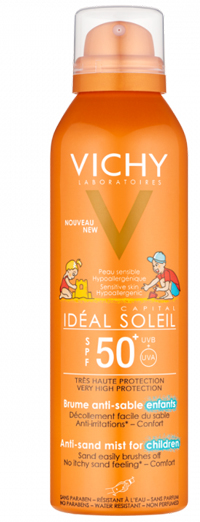 IDEAL SOLEIL ANTI-SAND KIDS SPF50 200 ML - goldeneffe.it