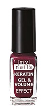 MY NAIL KERATIN GEL & VOLUME EFFECT 105 AMARANTH RED - goldeneffe.it