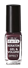 MY NAIL KERATIN GEL & VOLUME EFFECT 106 ROUGE NOIR - goldeneffe.it