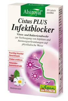 ALSIROYAL INFEKT BLOCKER CISTUS PLUS  30 PASTIGLIE GOMMOSE 57 G - goldeneffe.it