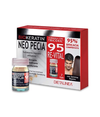 BIOKERATIN NEO PECIA 95 RE-VITAL TRATTAMENTO INTENSIVO ANTICADUTA 7 FIALE DA 3 ML - goldeneffe.it