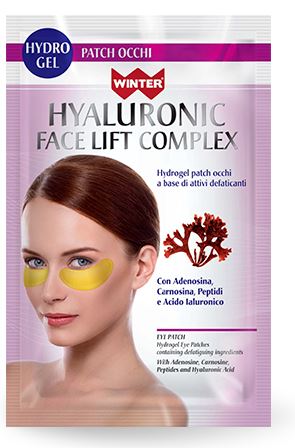 WINTER HYALURONIC FACE LIFT COMPLEX PATCH OCCHI RUGHE OCCHIAIE 2 PEZZI DA 1,5 G - goldeneffe.it