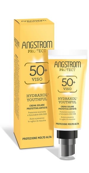 ANGSTROM PROTECT YOUTHFUL TAN CREMA SOLARE ULTRA PROTEZIONE ANTI ETA' 50+ 40 ML - goldeneffe.it