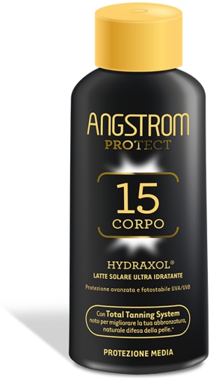 ANGSTROM PROTECT HYDRAXOL LATTE SOLARE PROTEZIONE 15 200 ML - goldeneffe.it