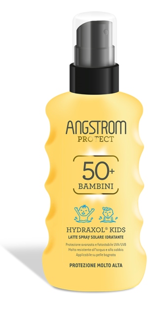 ANGSTROM PROTECT HYDRAXOL KIDS LATTE SPRAY SOLARE ULTRA PROTEZIONE 50+ 175 ML - goldeneffe.it