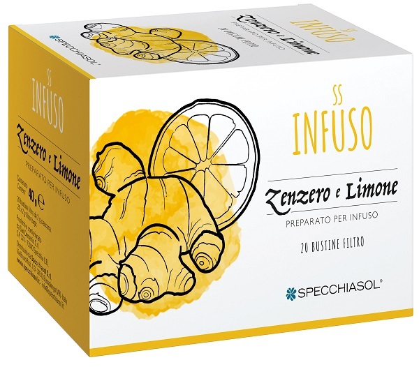 INFUSO TISANA ZENZERO + LIMONE 20 FILTRI - goldeneffe.it