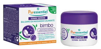 PURESSENTIEL BALSAMO DA MASSAGGIO PETTORALE BIMBO SONNI SERENI 30 ML - goldeneffe.it