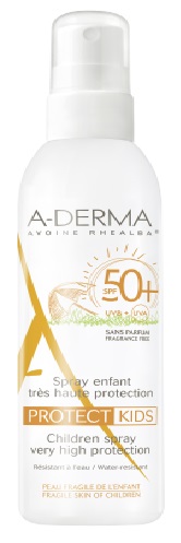 ADERMA A-D PROTECT KIDS SPRAY BAMBINO 50+ 200 ML - goldeneffe.it
