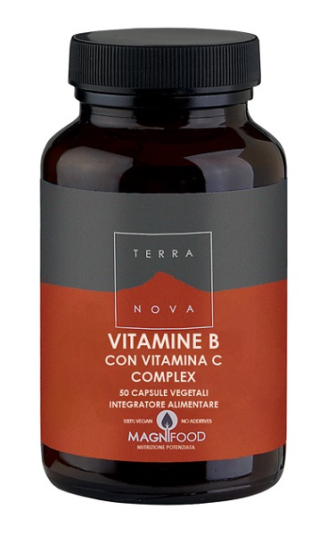 TERRANOVA COMPLESSO DI VITAMINE B CON VITAMINA C 50 CAPSULE - goldeneffe.it