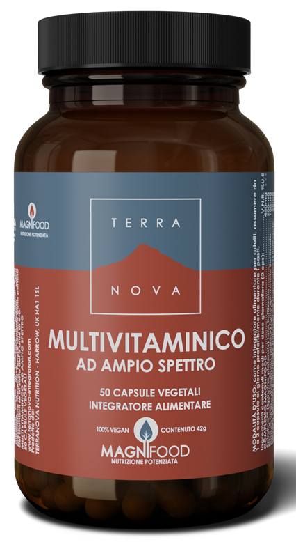TERRANOVA COMPLESSO MULTIVITAMINICO AD ALTO SPETTRO 50 CAPSULE - goldeneffe.it