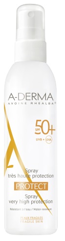 ADERMA A-D PROTECT SPRAY 50+ 200 ML - goldeneffe.it