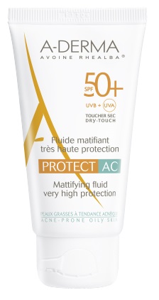 ADERMA A-D PROTECT AC FLUIDO MAT 50+ 40 ML - goldeneffe.it