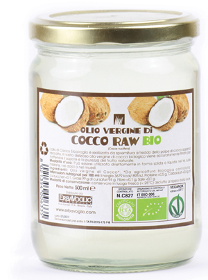 OLIO DI COCCO BIO 500 ML - goldeneffe.it