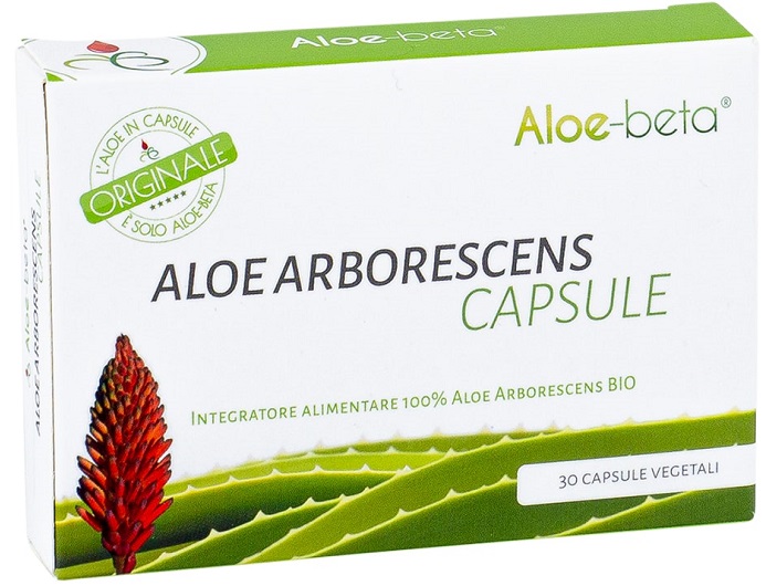 ALOE BETA 30 CAPSULE ALOE ARBORESCENS - goldeneffe.it