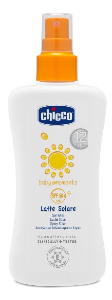 CHICCO LATTE SOLARE SPRAY SPF50 - goldeneffe.it