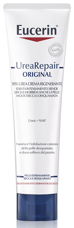 EUCERIN UREAREPAIR ORIGINAL CREMA RIGENERANTE 10% UREA 100 ML TRAVEL SIZE - goldeneffe.it
