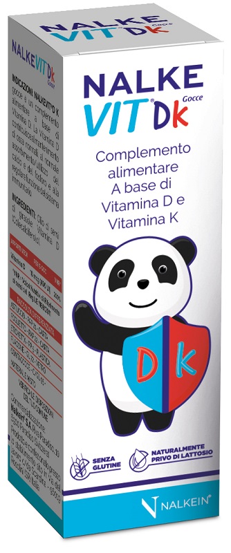 NALKEVIT DK GOCCE CON VITAMINA D3 E K1 9 ML - goldeneffe.it