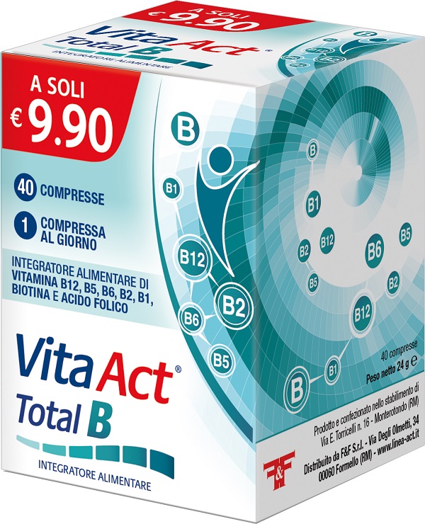VITA ACT TOTAL B 40 COMPRESSE - goldeneffe.it