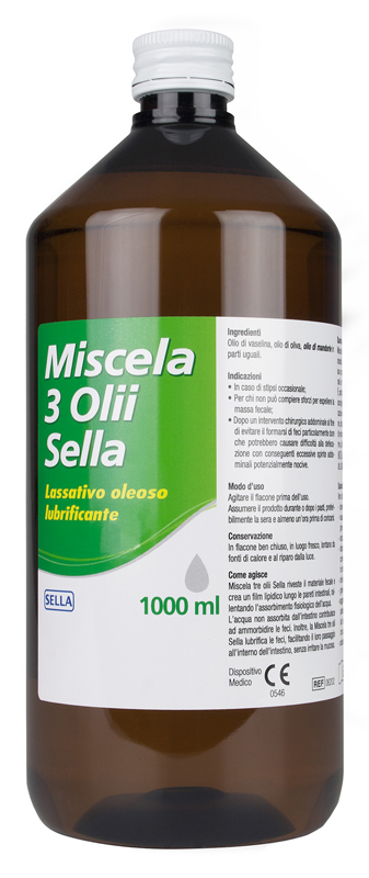 MISCELA 3 OLII LASSATIVO 1 LITRO MD - goldeneffe.it