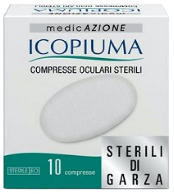 COMPRESSE OCULARI ADESIVE STERILI 10 PEZZI - goldeneffe.it